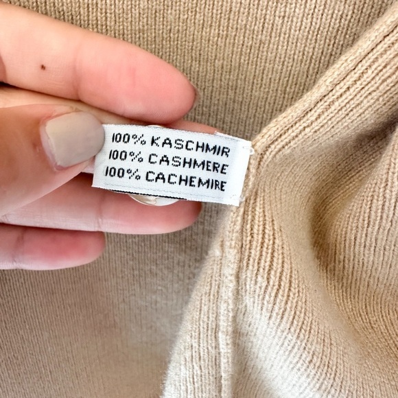 Franco Callegari 100% Cashmere Cardigan Size Large - Picture 3 of 8
